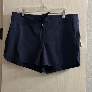 Nautica Women's Dark Blue Athletic Shorts